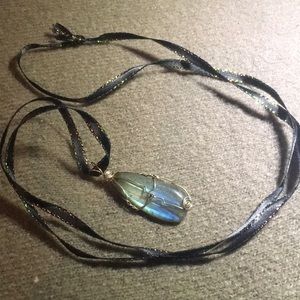 Handmade Labradorite and Sterling Silver Necklace